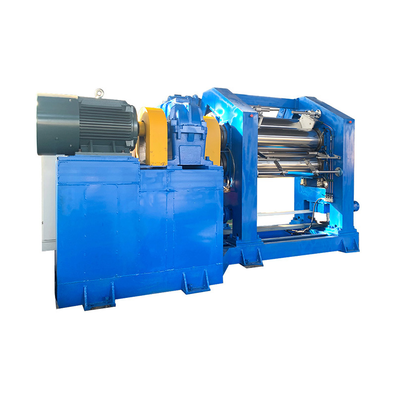 3 ruller gummikalendermaskine