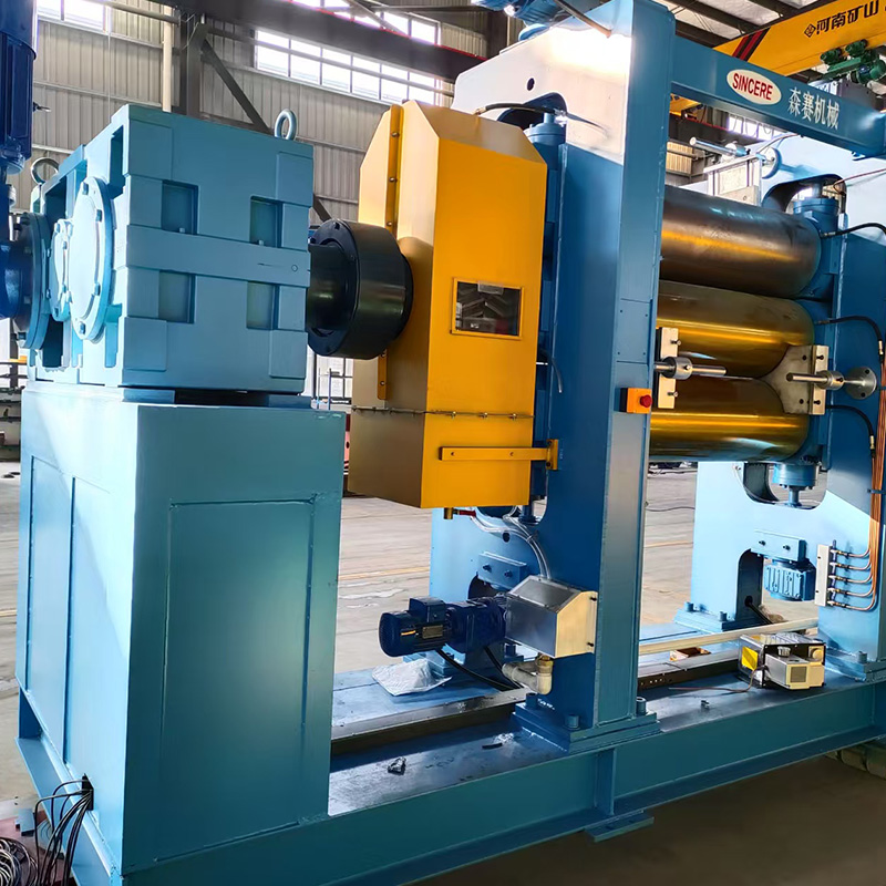 4 ruller gummikalendermaskine