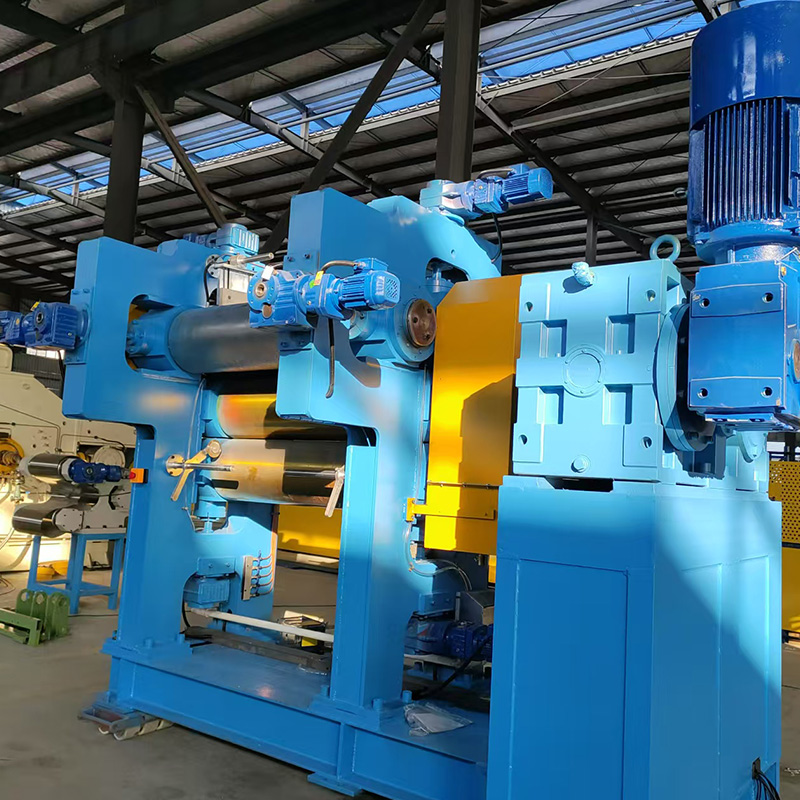 4 ruller gummikalendermaskine