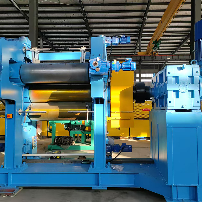 4 ruller gummikalendermaskine