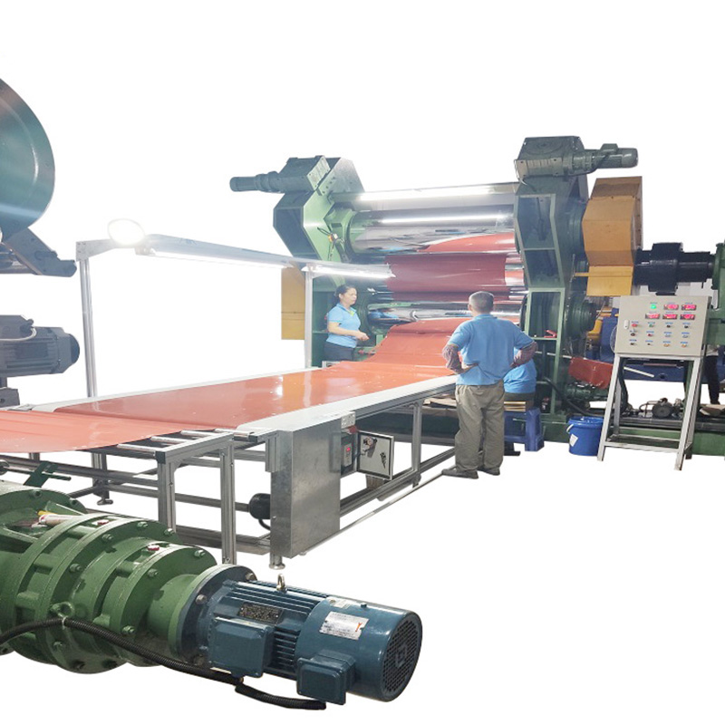 3 ruller gummikalendermaskine